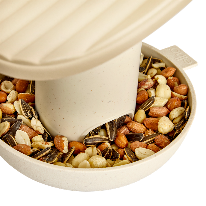 cosy voederhuis 18cm paddenstoel beige